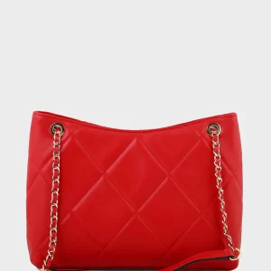 Satchel Shoulder Bags B15105-Maroon