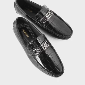 Men Casual Moccasin MC4005-Black