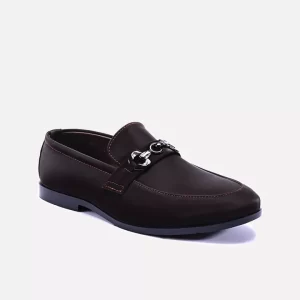 Steelman Brown Velvet Dress Loafers 0111305