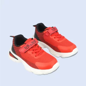 KB0219-RED-Boy Joggers