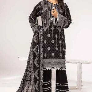 Unstitched Printed Lawn Suit B-42022